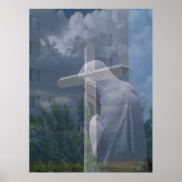 Jesus & Cross Poster