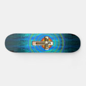 Jesus Cross Skateboard Deck (Horizontaal)