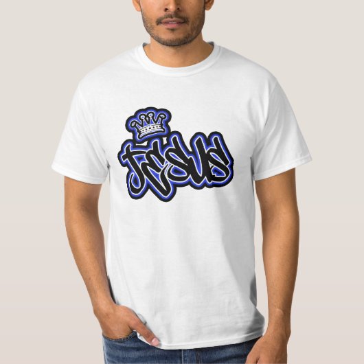 JESUS CROWN T-SHIRT (Voorkant)