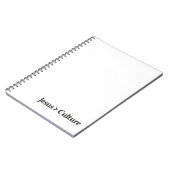 Jésus > Culture Carnet spiral (Côté gauche)