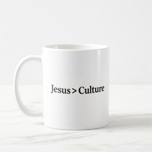 Jesus > Cultuur Koffie Mok (Links)