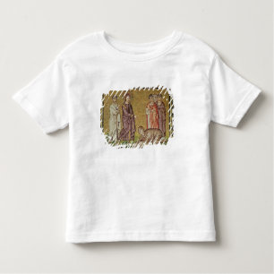 Jesus Cures de vrouw die bloeit Kinder Shirts