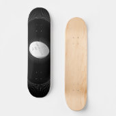 Jesus Cures pil Tablet Christelijk Starburst Cross Skateboard (Voorkant)