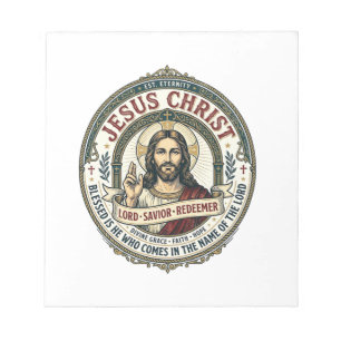 Jesus Dance Ballerina Studio Grafische T-shirt Chr Notitieblok