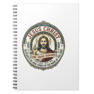 Jesus Dans Ballerina Studio Grafische T-shirt Chri Notitieboek