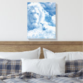 JESUS DE LAM EN JESUS DE LION CANVAS AFDRUK (Insitu (Slaapkamer))