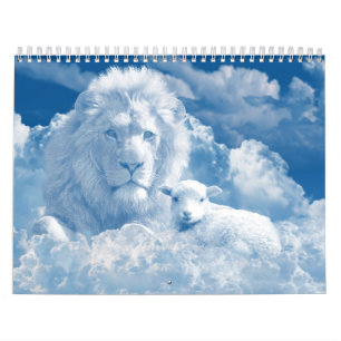 JESUS DE LAM EN JESUS DE LION KALENDER