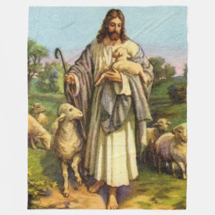 JESUS de SHEPPARD Fleece Blanket