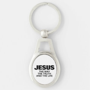 JESUS DE WEG DE WAARHEID EN HET LEVEN SLEUTELHANGE SLEUTELHANGER