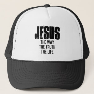 JESUS DE WEG DE WAARHEID HET LEVEN  TRUCKER PET