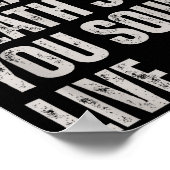 Jesus Defeated Death So You Could Live Poster (Hoek)