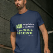 JESUS Demandez, et vous recevrez T-SHIRT