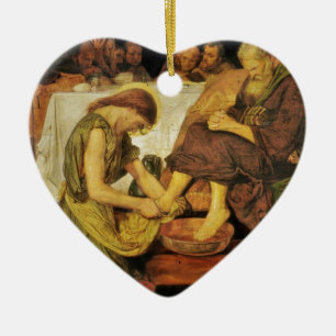 Jesus Disciple's Feet Keramisch Ornament