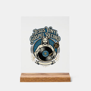 Jesus Disque Vinyle Gospel Record Jesus Disque Vin