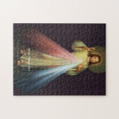 Jésus divin du Puzzle de la Miséricorde (Horizontal)