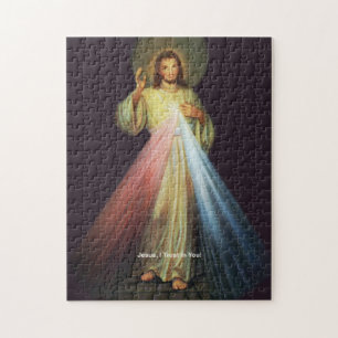 Jésus divin du Puzzle de la Miséricorde