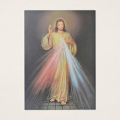 Jésus Divin Miséricorde Spirituelle Bouquet Prière (Devant)