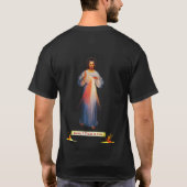 Jesus Divine Mercy Faustina T-Shirt (Achterkant)