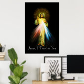 Jesus Divine Mercy Poster (Thuiskantoor)