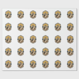 Jesus Dode Koptelefoon Mid Set Stille Workout Gym  Cadeaupapier