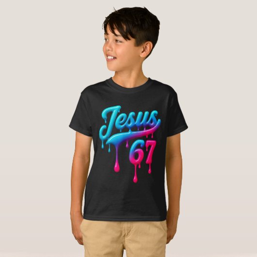 Jesus Drip T-shirt (Voorkant volledig)