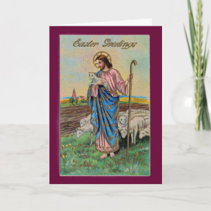 Jesus Easter Wenskaart Feestdagen Kaart