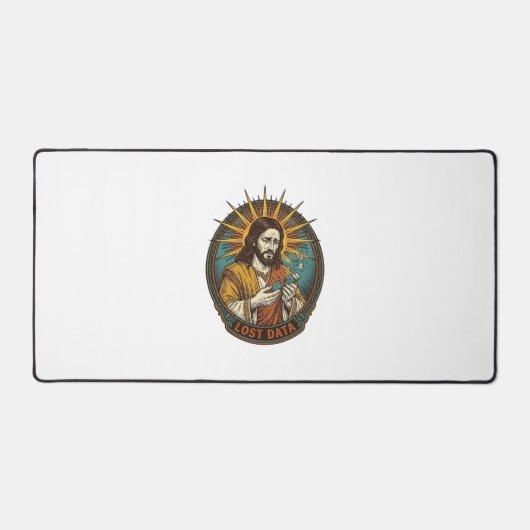 Jésus Écrasé Clé USB Perte de Données Humour_1 (Recto)