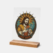 Jésus Écrasé Clé USB Perte de Données Humour_1 (Angle)