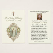 Jésus Écriture de résurrection Carte de prière fun (Devant & derrière)