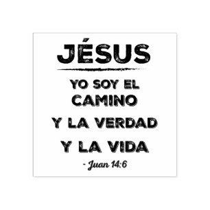 Jesús: el camino, la verdad y la vida 	rubberstempel