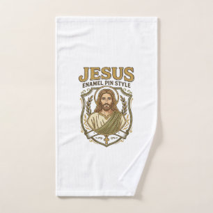 Jesus Email Pin Stijl Jesus Email Pin Christelijk Handdoek