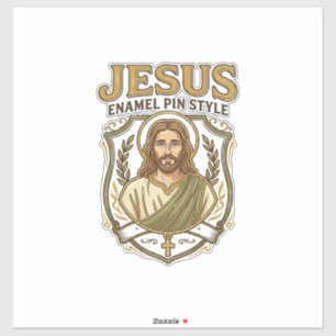 Jesus Email Pin Stijl Jesus Email Pin Christelijk Sticker