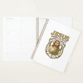Jesus Emaille Speld Stijl Jesus Emaille Speld Chri Planner (Display)