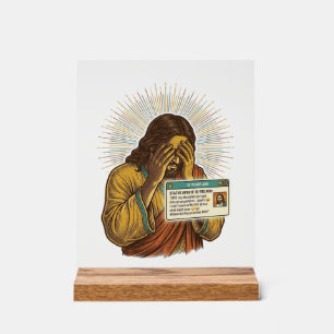 Jésus embarrassé Statut de dix ans Humour_1