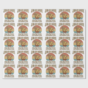 Jesus en honkbal vintage christelijk T-shirt Cadeaupapier