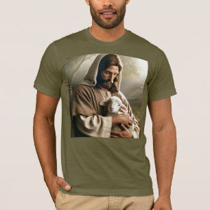 JESUS EN LAM CHRISTELIJK T-SHIRT