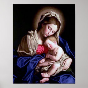 JESUS EN MARY POSTER
