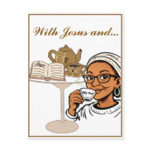 Jesus en Mijn Thee Stationery
