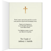 Jésus Enfant Prague Condolence funéraire religieus (Intérieur (Droit))