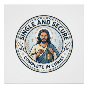 Jesus Enkelvoud Wachtseizoen Shirt Gebaseerd op he Perfect Poster