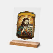Jésus Escalier Flou Test Captcha Sécurité Tech Hum (Angle)
