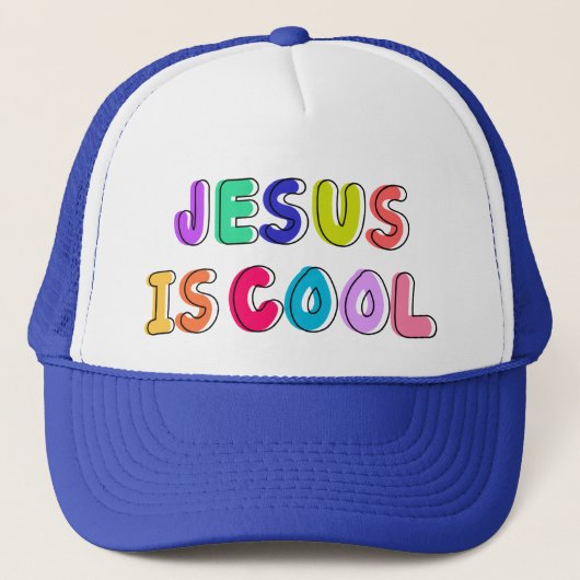 Jésus Est Casquette Cool (Devant)