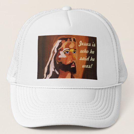 JÉSUS EST CELUI QU'IL A DIT casquette (Devant)