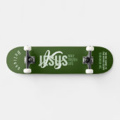 Jésus EST Chemin, Vie, Vérité Skateboard (Horz)