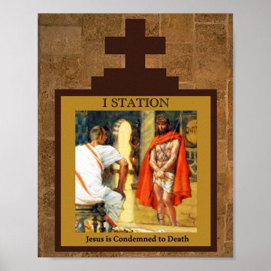 Jésus est condamné à Death Station I Poster (Devant)