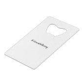 Jesus Est Désolé Podcast Bottle Opener (Dos Angle)