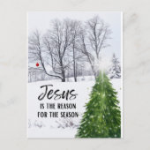 Jésus est la raison de la carte de saison (Devant)