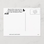 Jésus est la raison de la carte postale de saison (Dos)