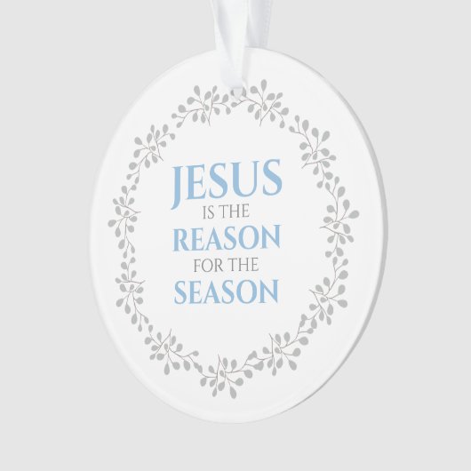 Jésus est la raison de la couronne de saison (devant)