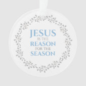 Jésus est la raison de la couronne de saison (devant)